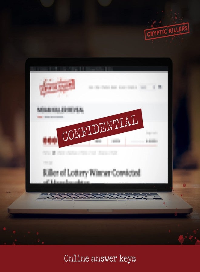 Cryptic Killers Unsolved Murder Mystery Game - Cold Case Files Investigation Detective Clues/Evidence - Solve The Crime - Individuals, Date Nights & Party Groups - Murder of a Marine Biologist - Image 4